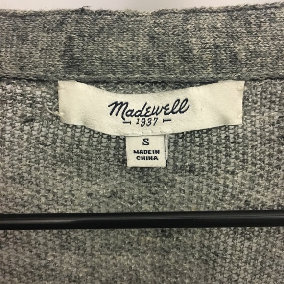 Super Lightweight Gray Madewell Cardigan - Picture 4 of 4